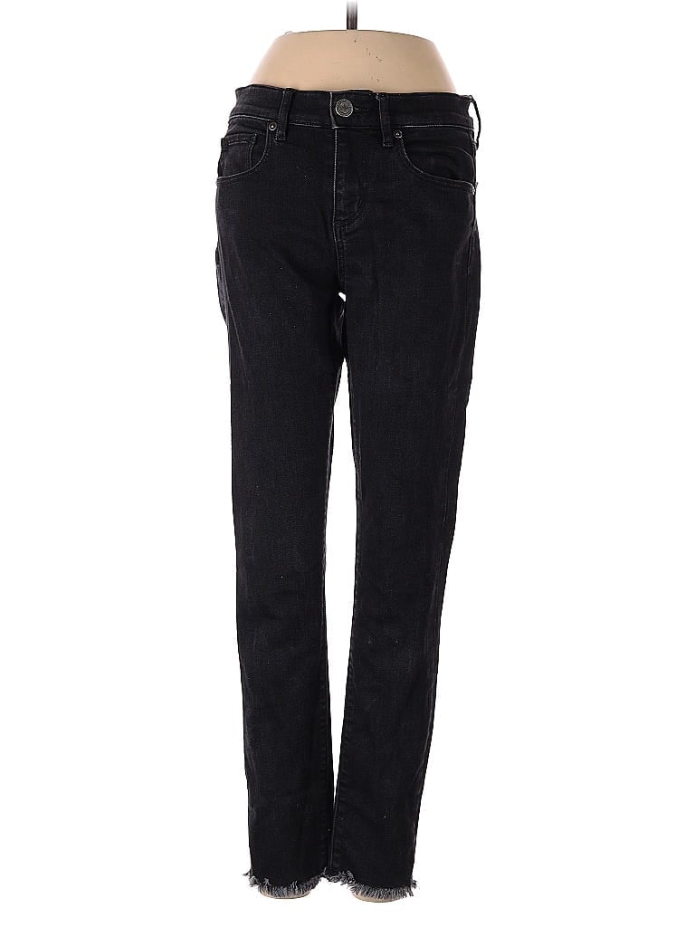 Pre-owned Ann Taylor Loft Jeans In Black