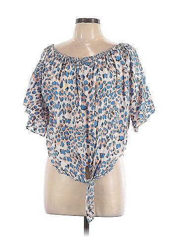 Umgee Short Sleeve Blouse (view 1)