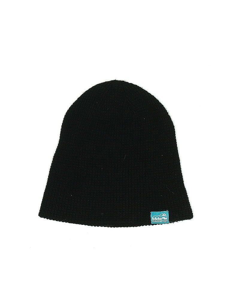 Pre-owned Assorted Brands Beanie Hat In Black