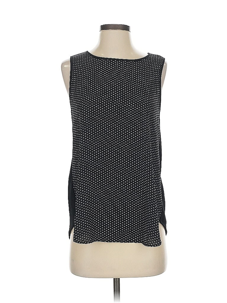 Pre-owned Ann Taylor Loft Sleeveless Blouse In Black
