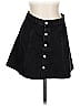 RES Denim Solid Black Denim Skirt Size 30 waist - photo 1