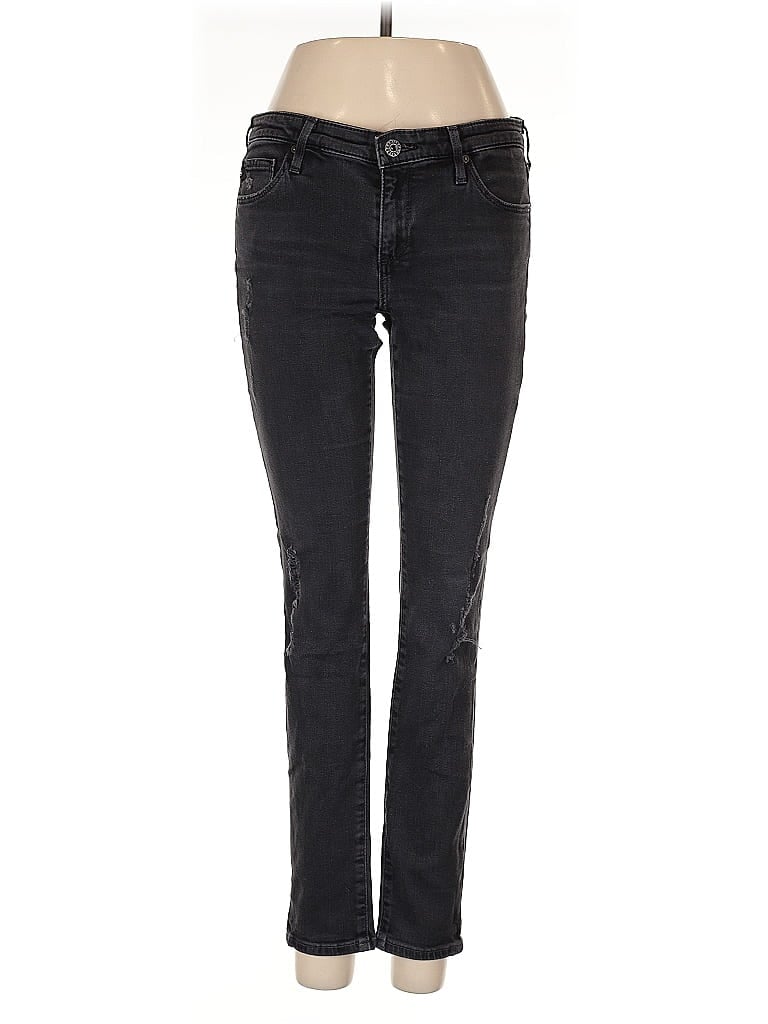 Pre-owned Adriano Goldschmied Jeans In Black