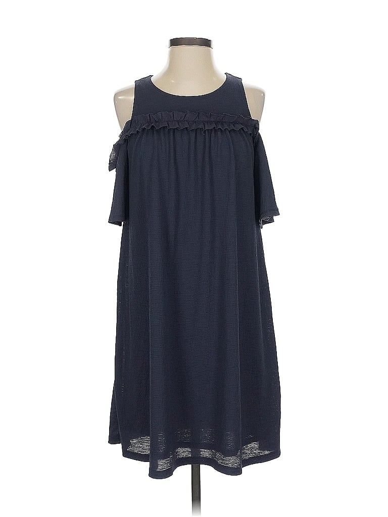 Pre-owned Lc Lauren Conrad Casual Dress In Blue