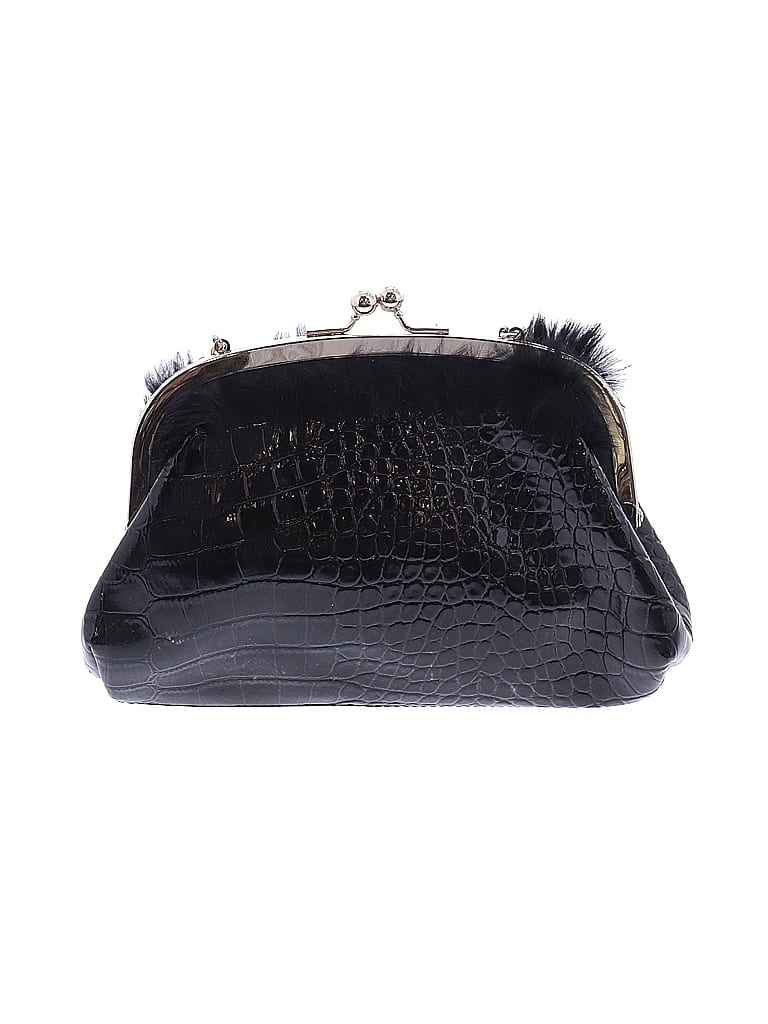 Liz Claiborne 100% Polyvinyl Chloride Black Satchel One size - photo 1