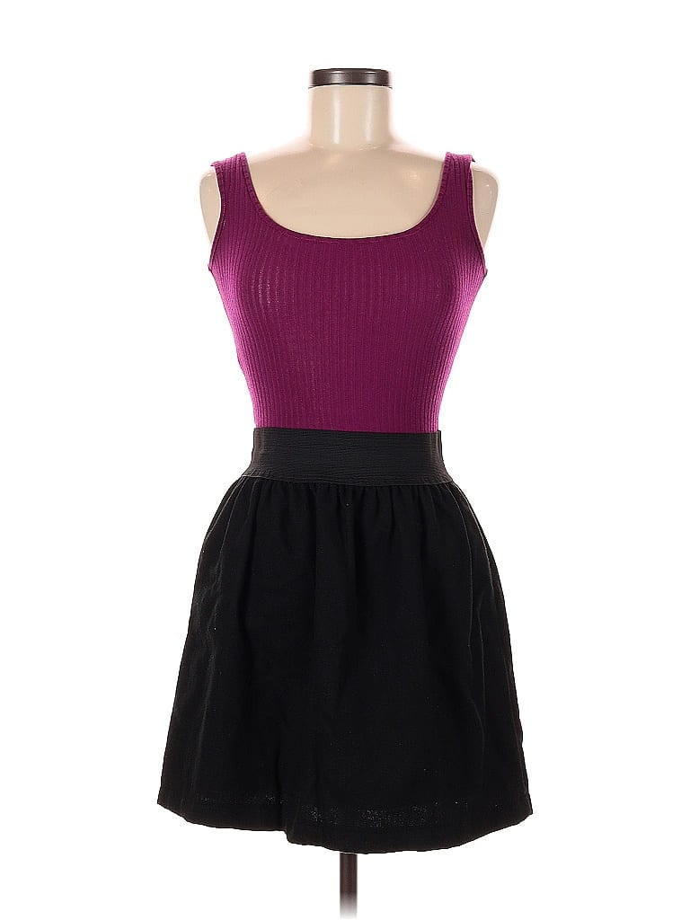 Pre-owned Unbranded Cocktail Dress In Purple