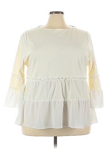Lyssé 3/4 Sleeve Blouse (view 1)