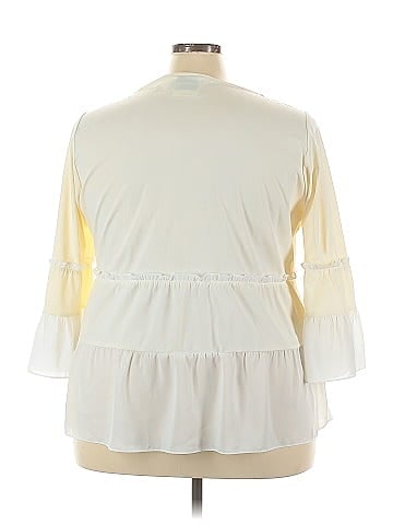Lyssé 3/4 Sleeve Blouse (view 2)