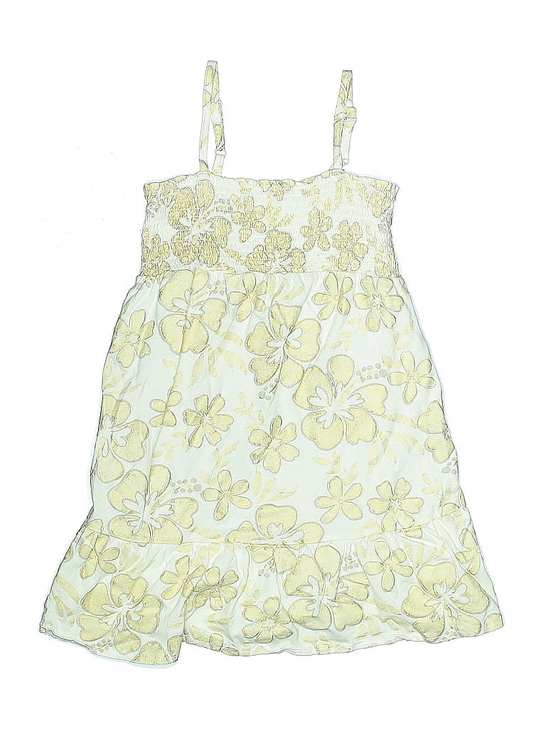Pre-owned Justice Kids' Dress In Yellow