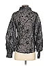 Gracia 100% Polyester Gray Long Sleeve Blouse Size S - photo 2