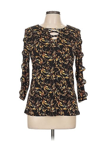 Bold Elements 3/4 Sleeve Blouse (view 1)