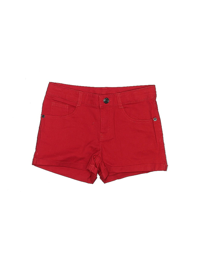 Crazy 8 Solid Red Shorts Size 10 - photo 1