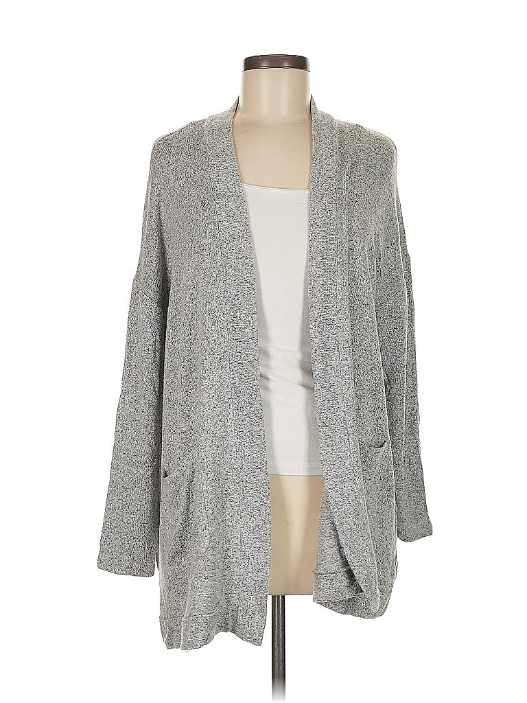 Pre-owned Unbranded Cardigan Sweater In Gray
