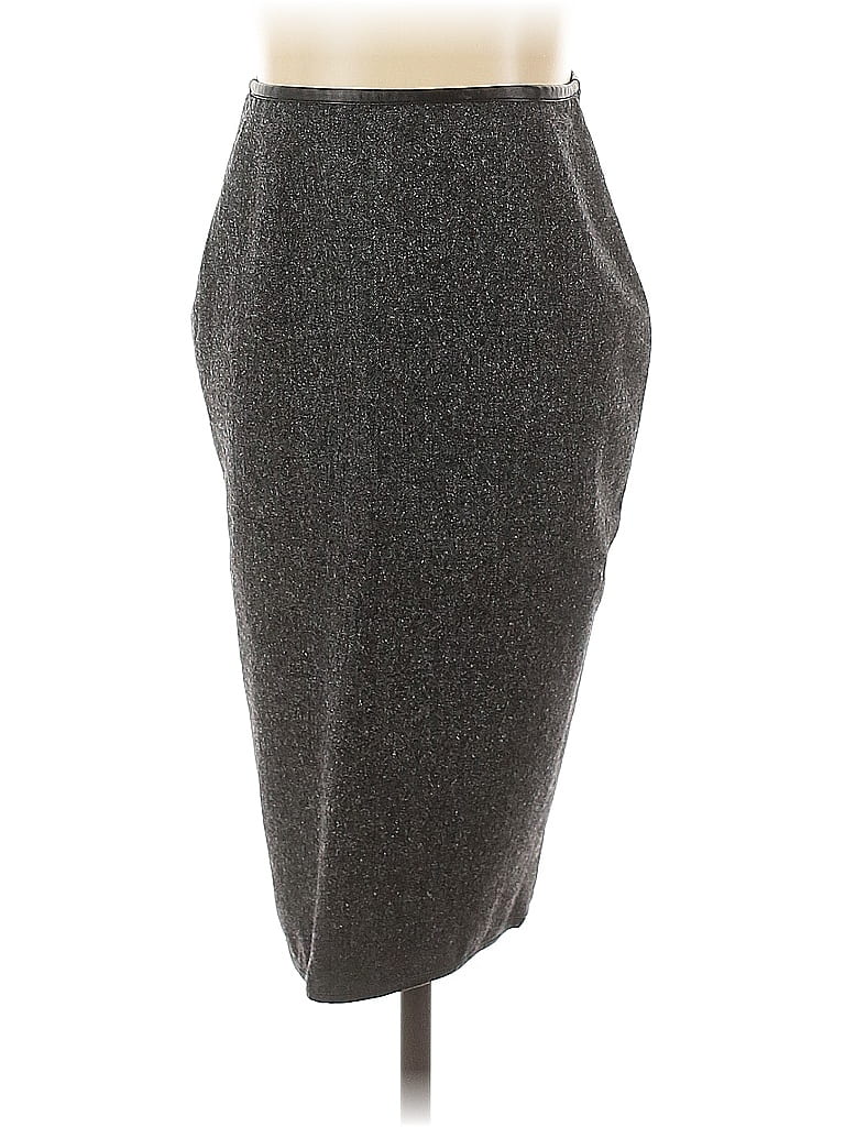 Pre-owned Moda International Formal Skirt In Gray