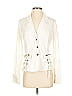 XCVI Ivory White Blazer Size S - photo 1