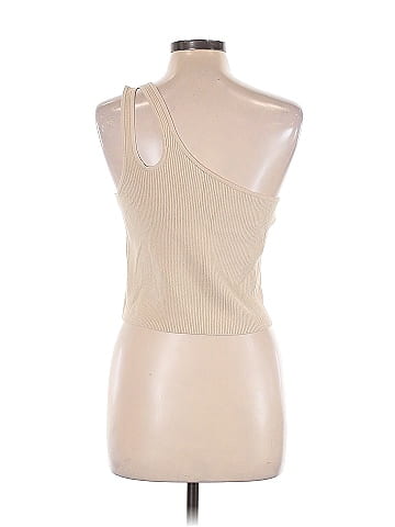 Divided by H&M Ivory Tank Top Size L