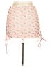 Romwe Paisley Pink Casual Skirt Size M - photo 2