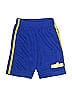 Sesame Street 100% Polyester Color Block Blue Athletic Shorts 18-24 MO / 24 MO - photo 1