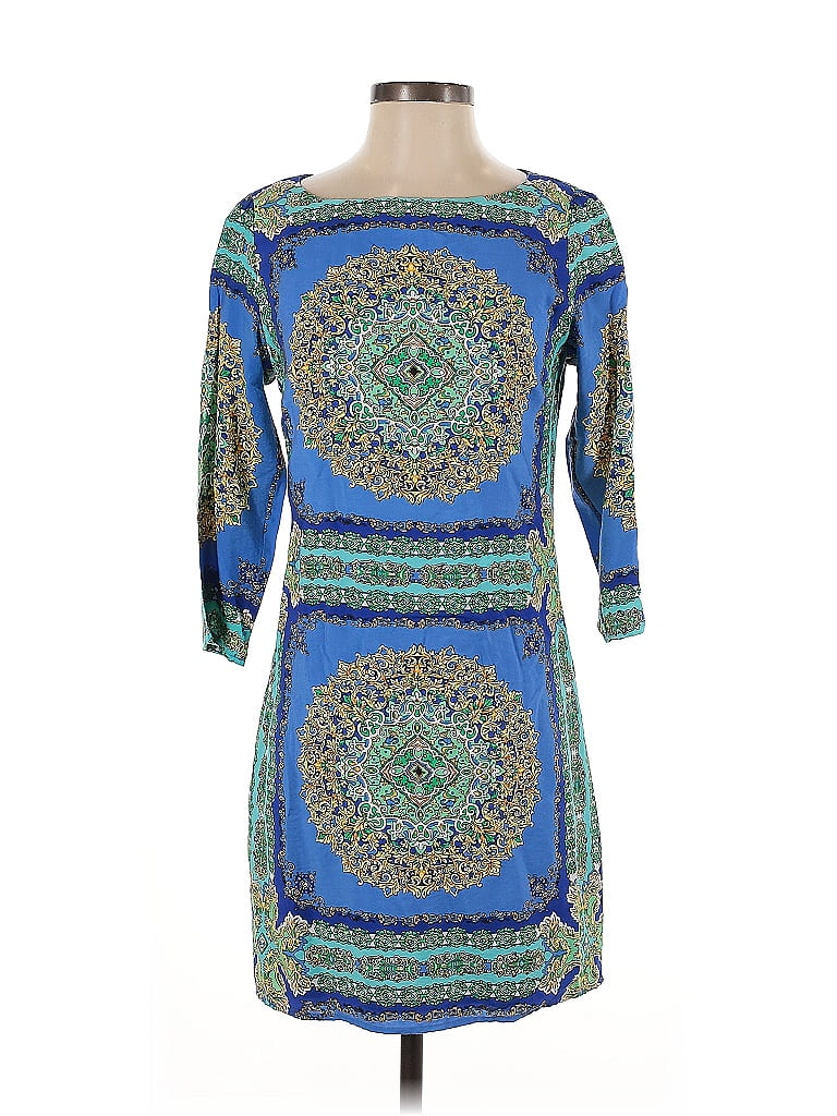 Pre-owned Laundry By Shelli Segal Casual Dress In Blue