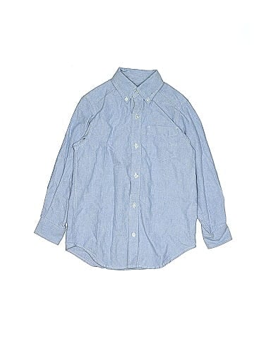 The Children's Place Long Sleeve Button-Down Shirt (view 1)