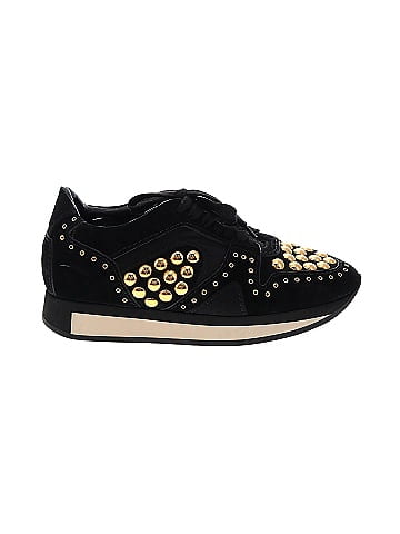 Burberry Suede Studded Sneakers (view 1)