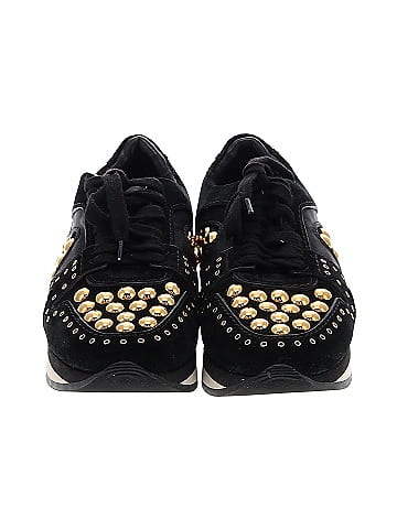 Burberry Suede Studded Sneakers (view 2)