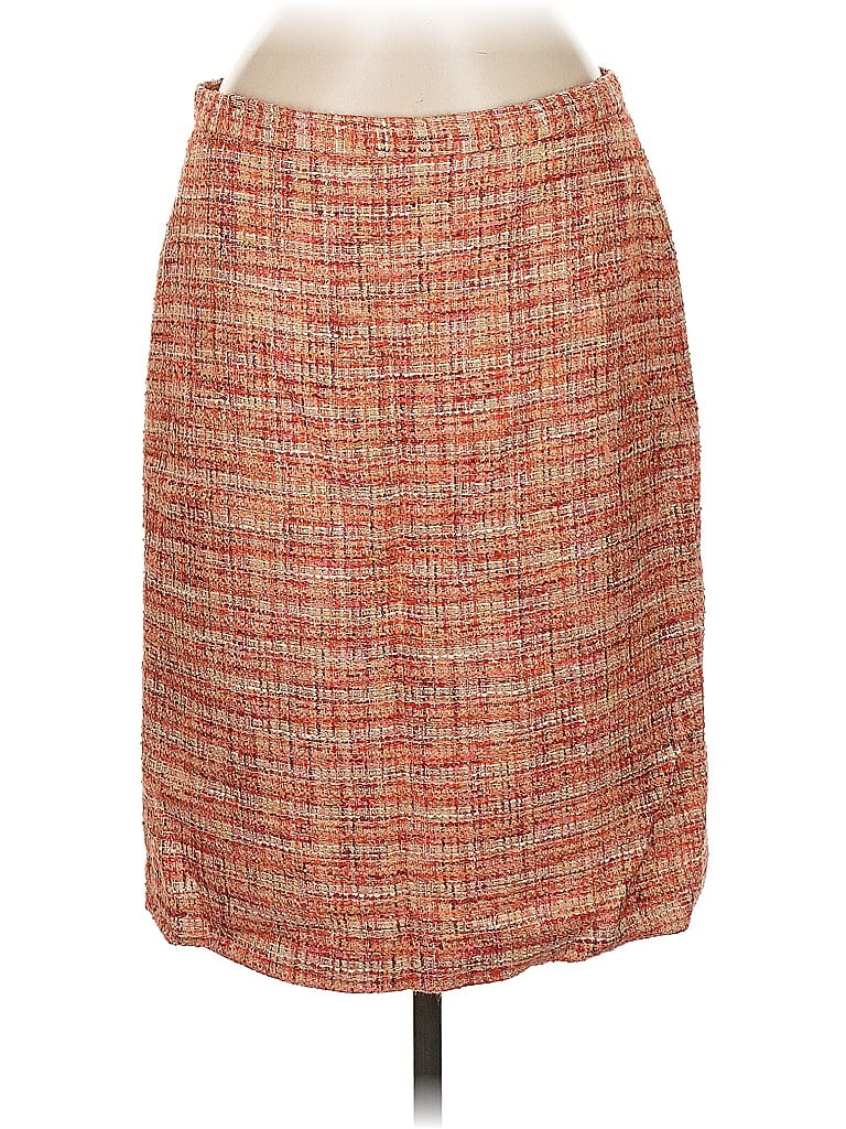 Pre-owned Anne Klein Casual Skirt In Orange