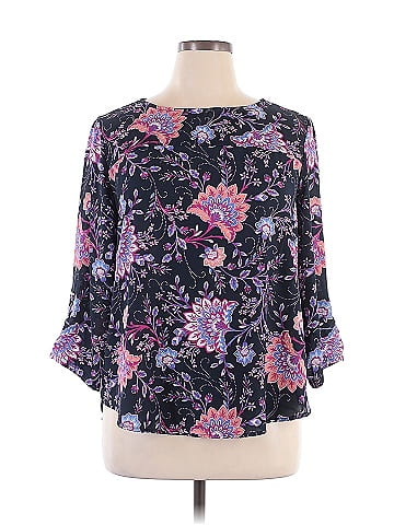 Emily Daniels 3/4 Sleeve Blouse (view 1)