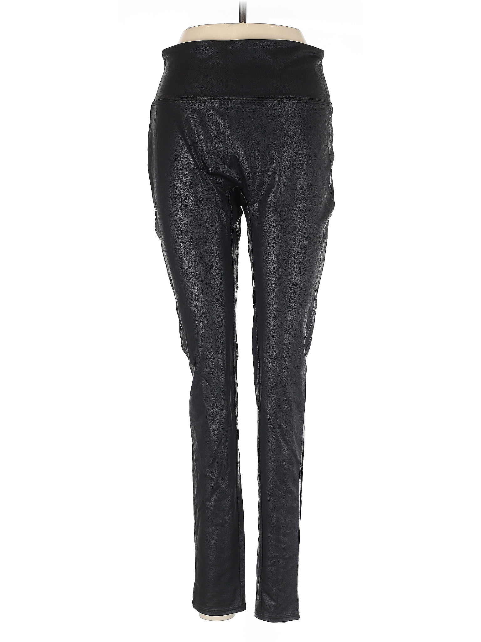 Black Leggings Hunter Mcgrady Faux Leather Leggings NWT Spanx Ruby