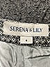 Serena & Lily Houndstooth Silver Casual Pants Size 8 - photo 3