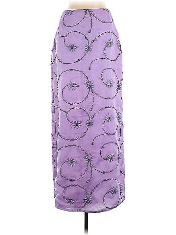 Del Rosario Silk Skirt (view 1)