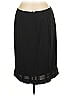 Kasper 100% Polyester Solid Black Formal Skirt Size 10 - photo 2