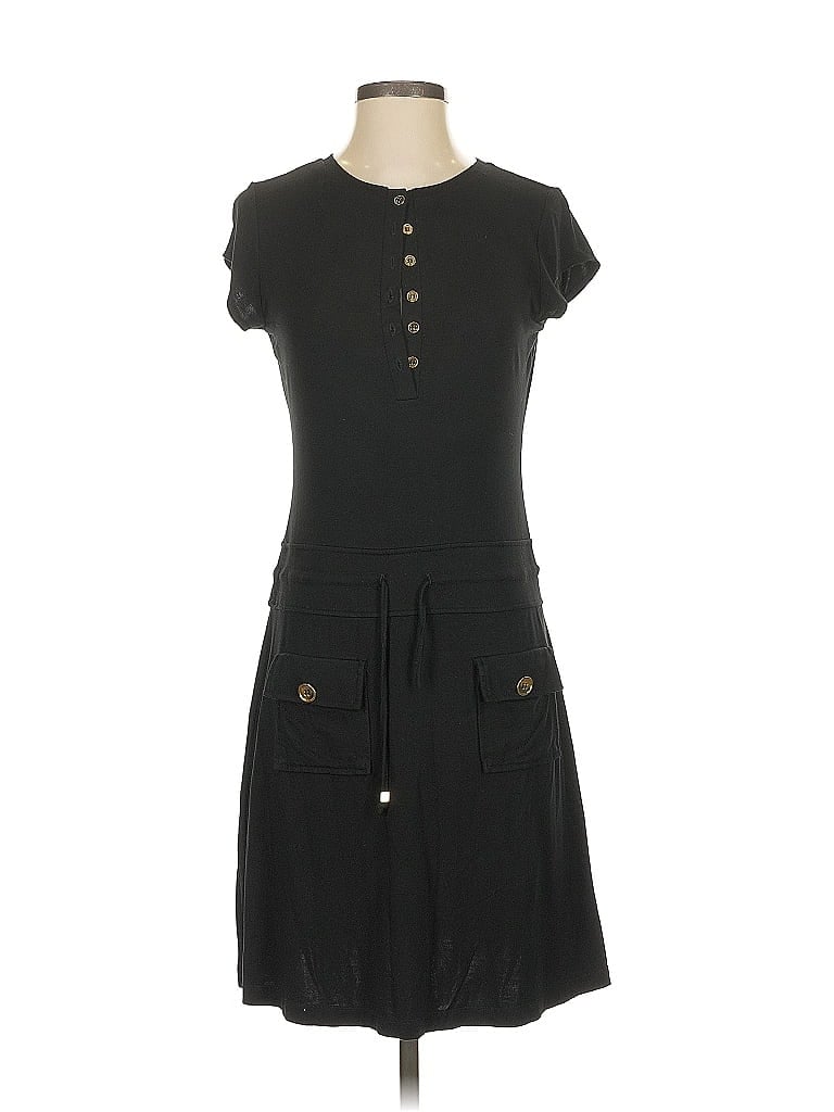 Pre-owned Chelsea & Theodore Casual Dress In Black