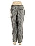 Serena & Lily Houndstooth Silver Casual Pants Size 8 - photo 2