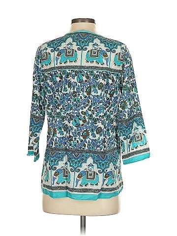 Calypso St. Barth 3/4 Sleeve Blouse (view 2)