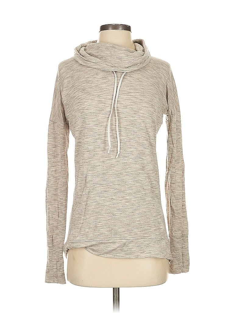 Pre-owned Athleta Pullover Sweater In Gray