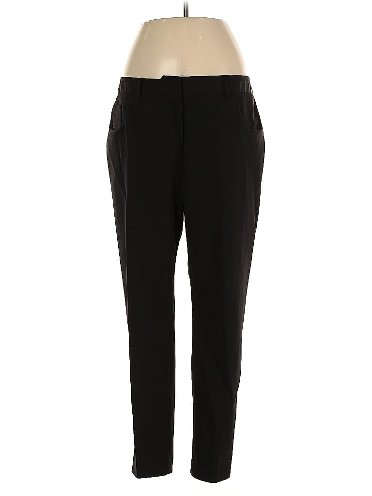 Pre-owned Simply Vera Vera Wang Dress Pants In Black