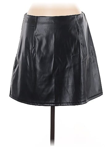 Unbranded Faux Leather Skirt (view 2)
