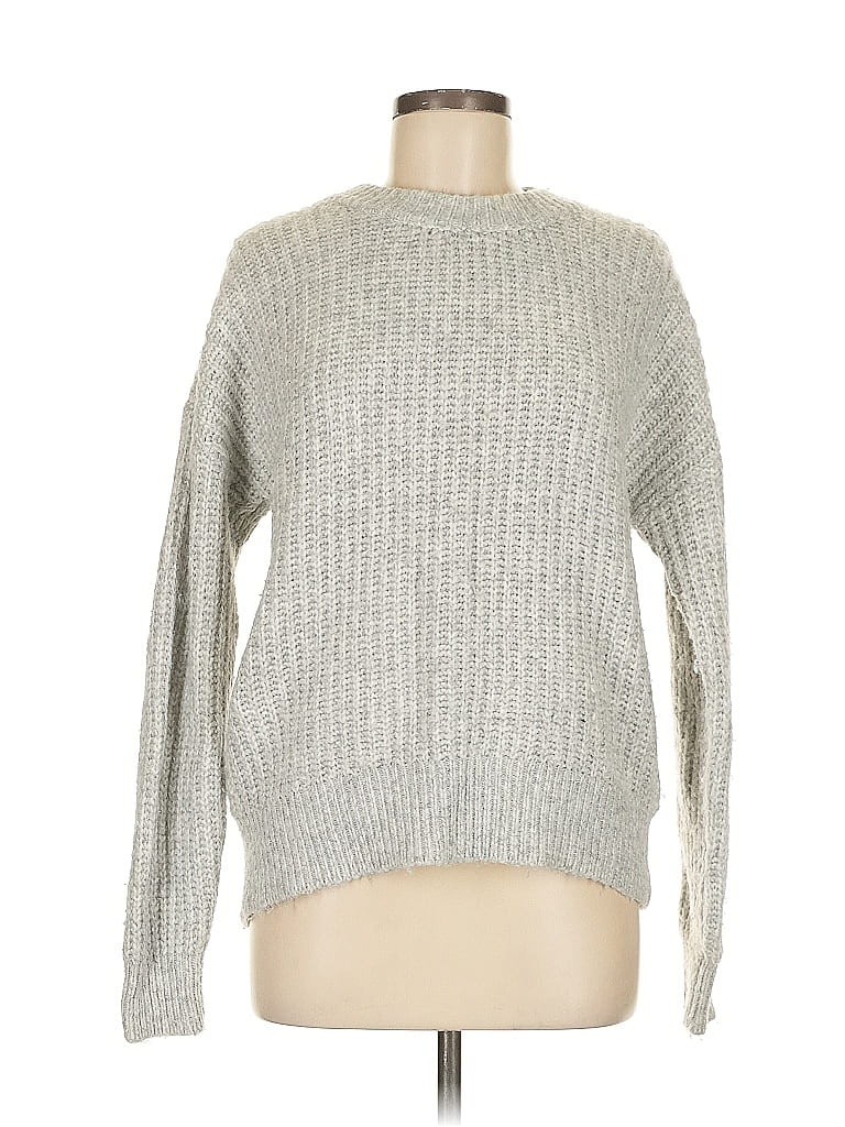 Pre-owned Sonoma Goods For Life Pullover Sweater In Silver