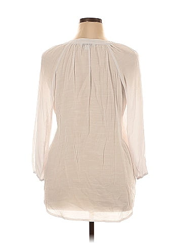Counterparts 3/4 Sleeve Blouse (view 2)