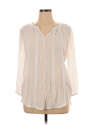 Counterparts 3/4 Sleeve Blouse (view 1)