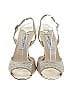 Jimmy Choo Ivory Gold Heels Size EU 39 - photo 2