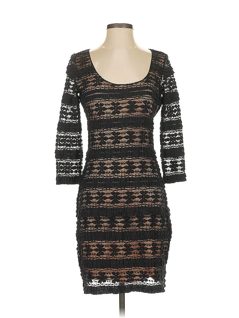 Pre-owned Studio M Cocktail Dress In Black