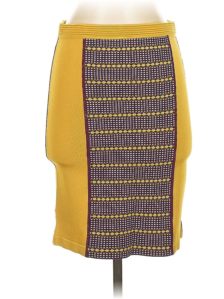 Pre-owned Z Spoke By Zac Posen Casual Skirt In Yellow