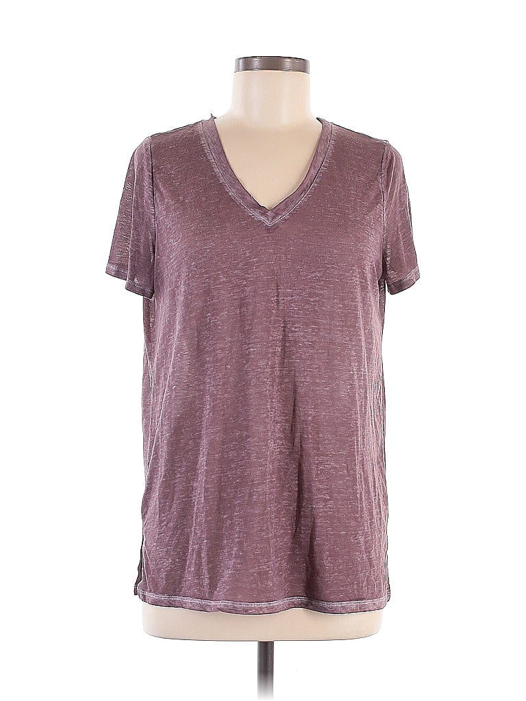 Mudd Burgundy Short Sleeve Top Size M - photo 1