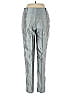 Armani Collezioni Metallic Gray Casual Pants Size 6 - photo 2