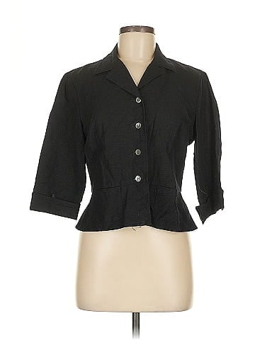 Emma James 3/4 Sleeve Button-Down Shirt (view 1)