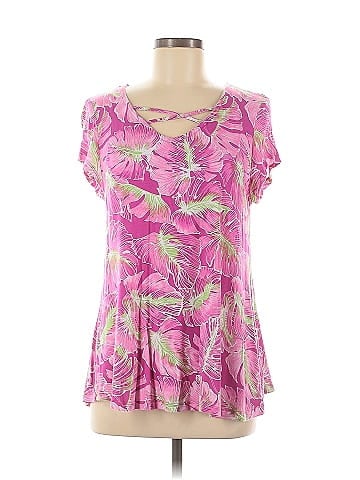Palm Grove Short Sleeve Blouse (view 1)
