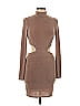 12th Tribe Brown Cocktail Dress Size M - photo 1