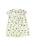 Baby Boden 100% Cotton Ivory Gray Dress Size 6-12 mo - photo 2