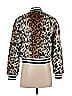 Jack by BB Dakota Animal Print Gold Brown Faux Fur Jacket Size S - photo 2